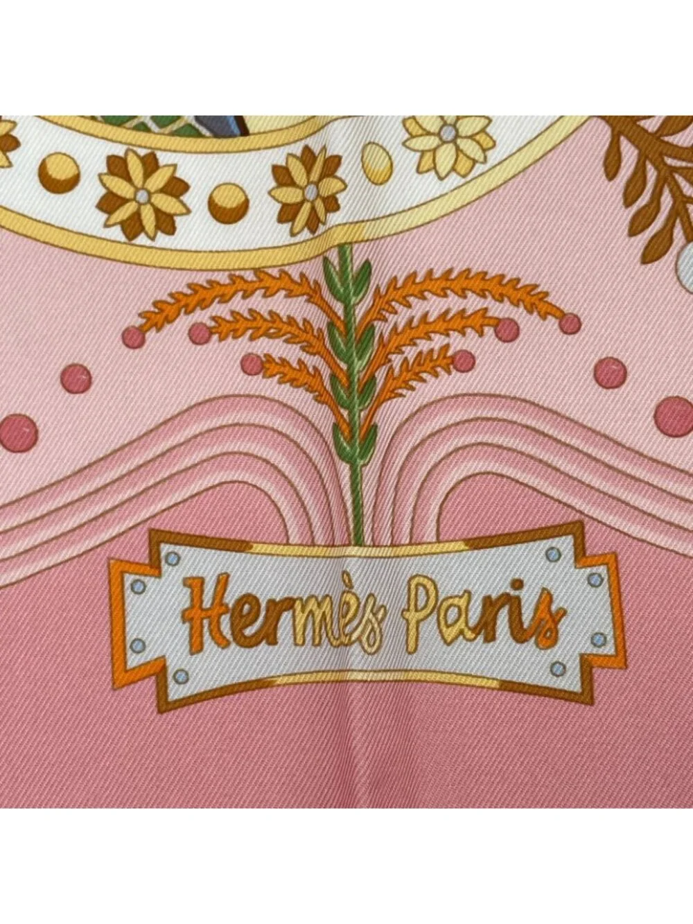 Hermes Carre 90 Escales Mediterraneennes Mediterranean Port Town Scarf Silk - Picture 7 of 7